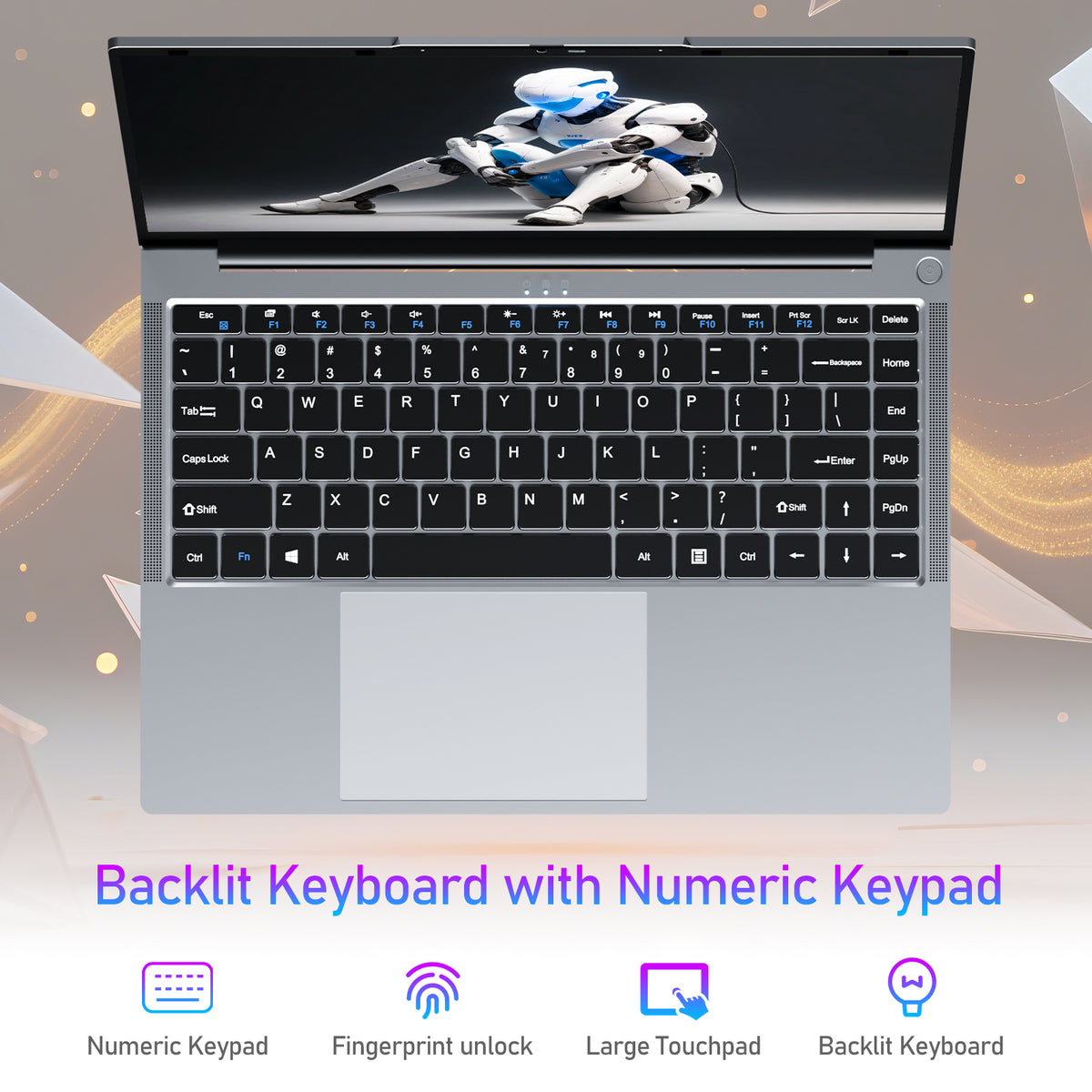 LAITNIN Laptop i5 Up to 3.6GHz, with 24GB RAM 512GB SSD, WIFI 5, BT5.0, FHD 1920x1200, 180 Degree Angle, HDMI, Lap top for Student Business Work